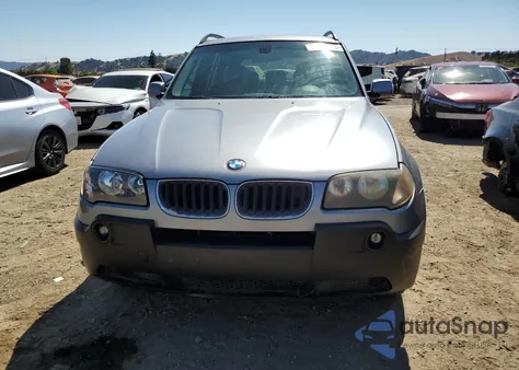 2004 BMW X3 3.0I z USA, uszkodzony, nr VIN WBXPA93464WC32755